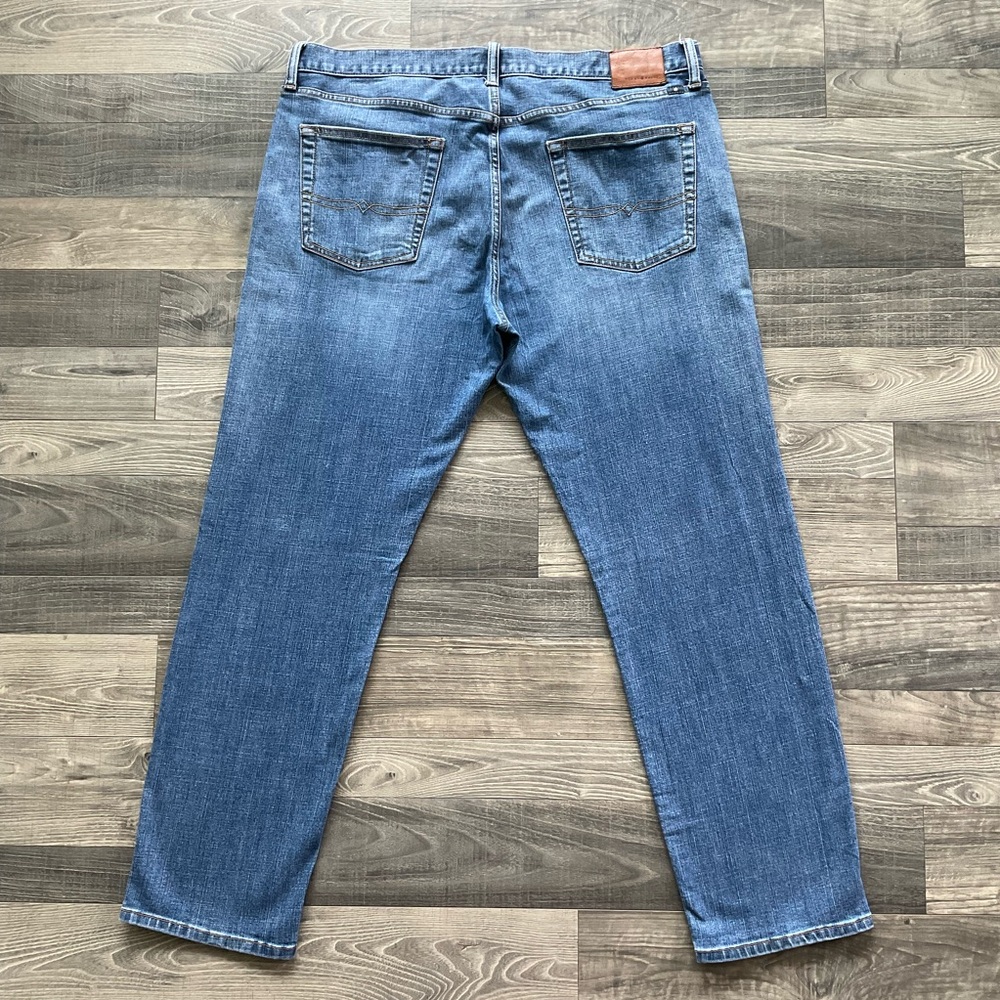 40x32 Lucky Brand 221 Original Straight Jeans Men’s Blue Denim Stretch 7MP1913 - Picture 10 of 13